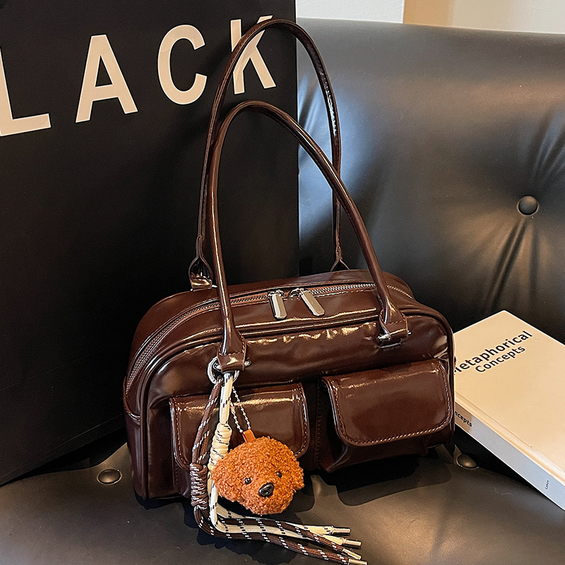 Quiet Luxury Bags Tote - Винтажная женская сумка-тоут большой вместимости с