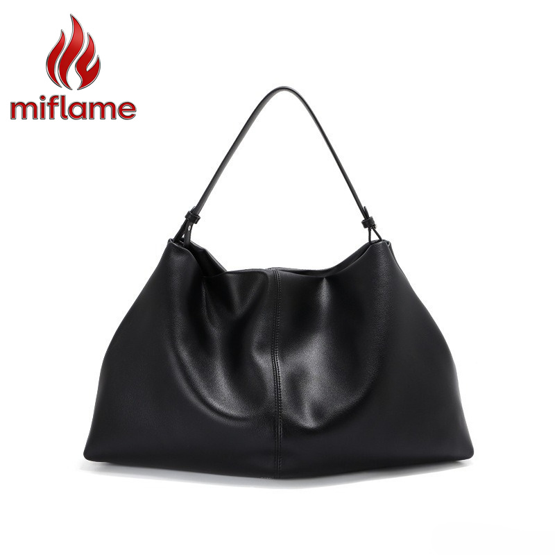 Quiet Luxury Bags Tote - Сумка-тоут из натуральной кожи для женщин: