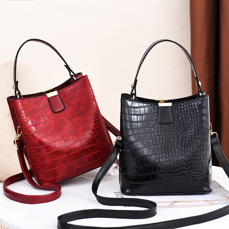 Luxury Bags Louis Vuitton - Винтажная кожаная сумка с камнем, сумки