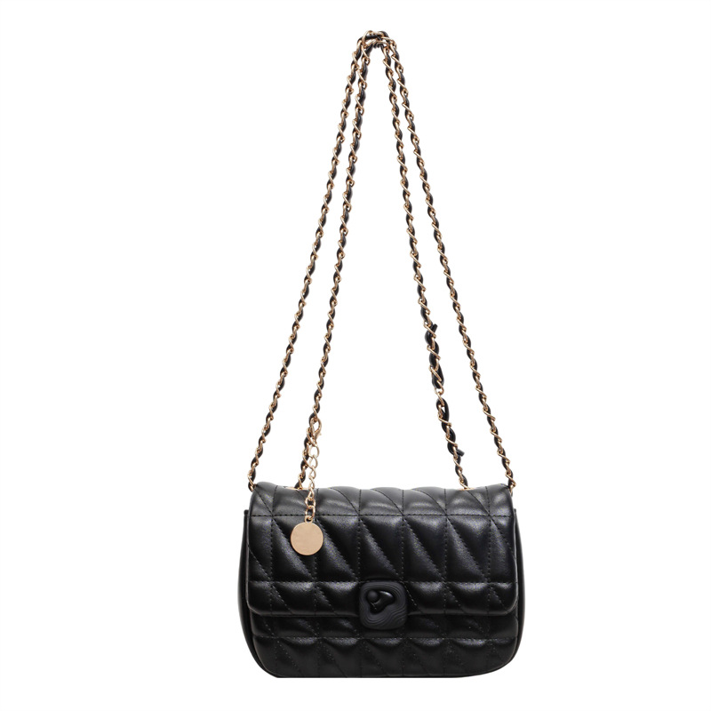 Стеганая маленькая квадратная  – обзор и цена Chain Crossbody Quilted