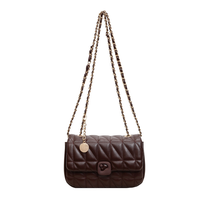 Стеганая маленькая квадратная  – обзор и цена Chain Crossbody Quilted