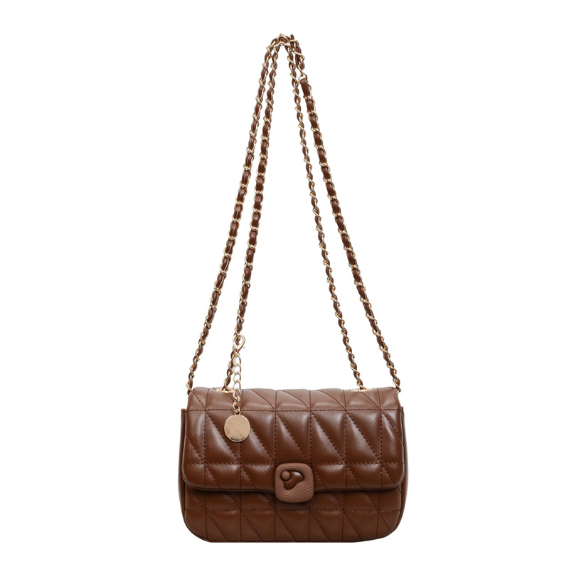 Стеганая маленькая квадратная  – обзор и цена Chain Crossbody Quilted
