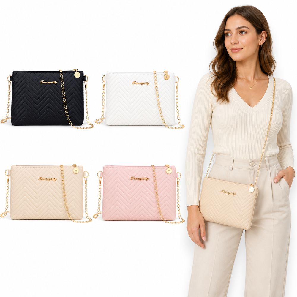 Женская сумка-кроссбоди из иск – обзор и цена Chain Crossbody Quilted
