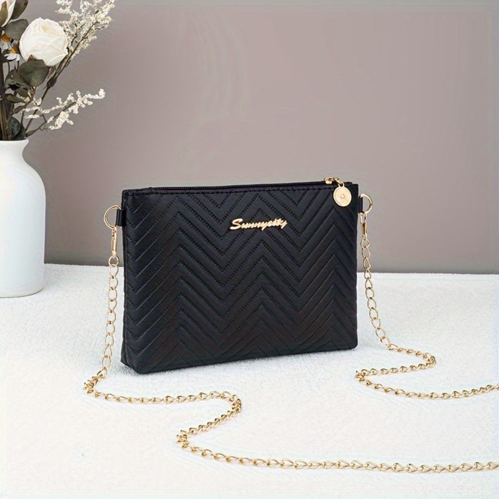 Женская сумка-кроссбоди из иск – обзор и цена Chain Crossbody Quilted