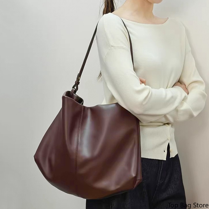 Сумка-тоут из натуральной кожи – обзор и цена Quiet Luxury Bags Tote