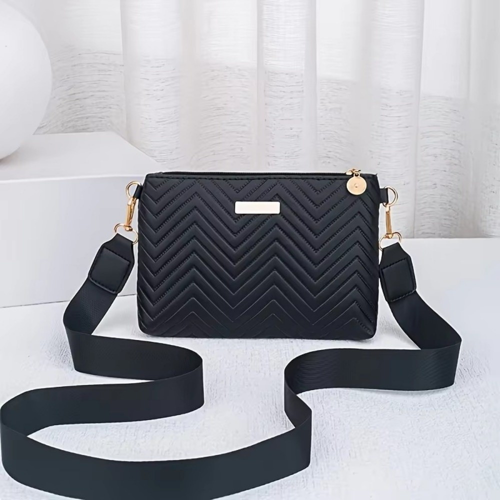 Минималистичная стеганая сумка – обзор и цена Chain Crossbody Quilted