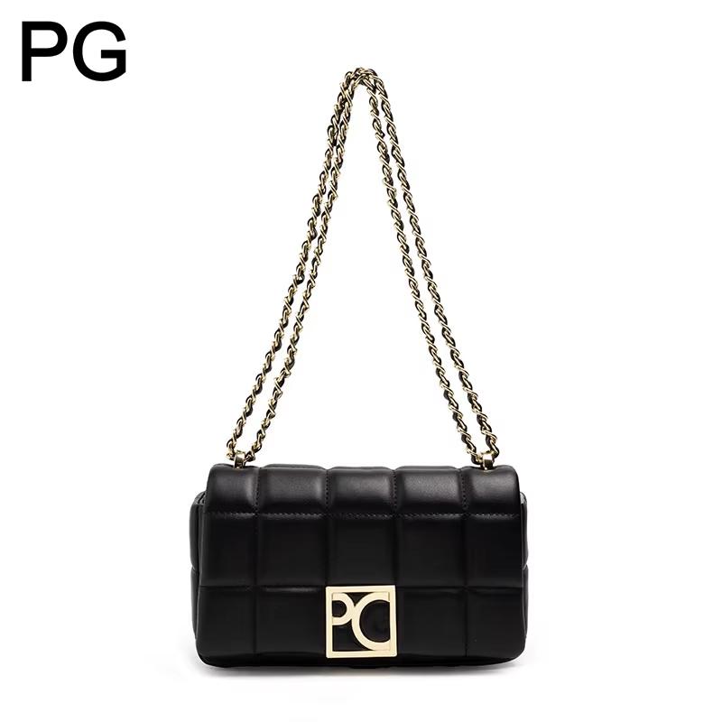 Женская сумка через плечо PG,  – обзор и цена Chain Crossbody Quilted