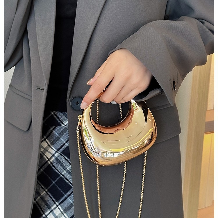 Миниатюрная золотая вечерняя с – обзор и цена Luxury Bags Women