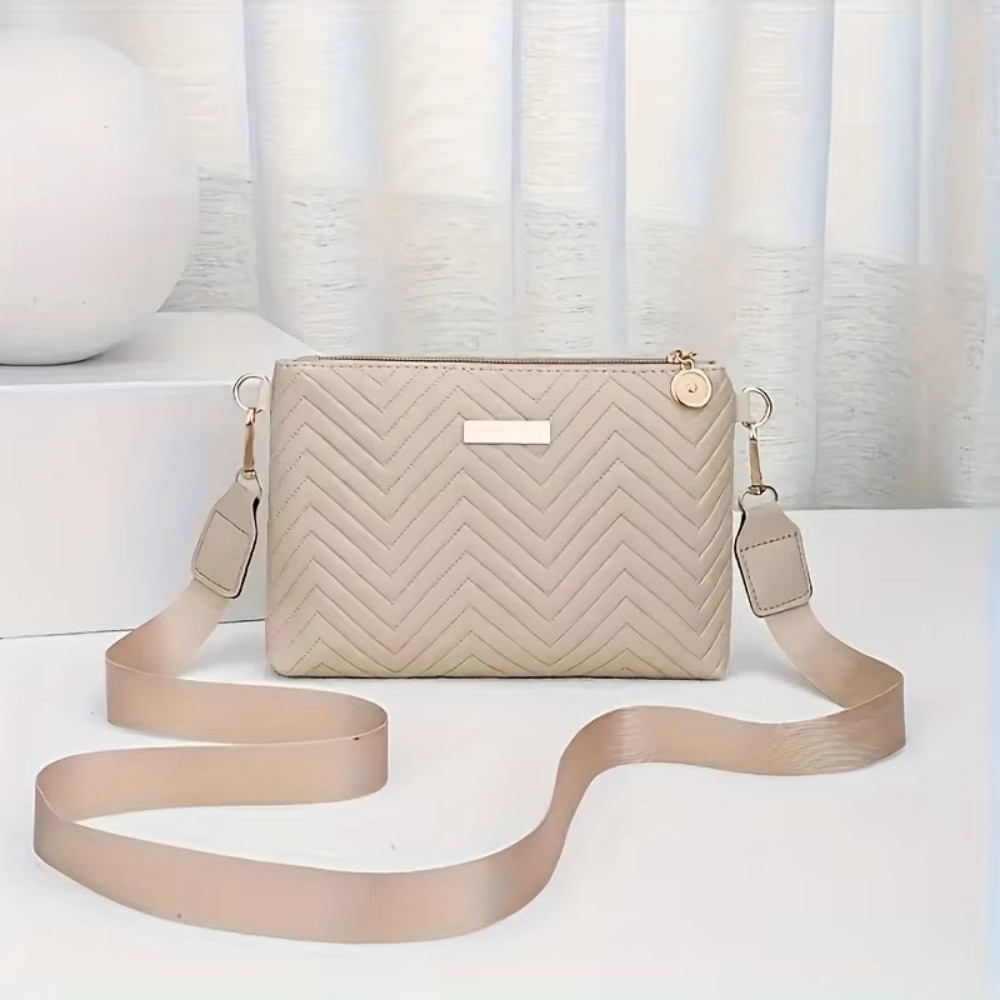 Минималистичная стеганая сумка – обзор и цена Chain Crossbody Quilted