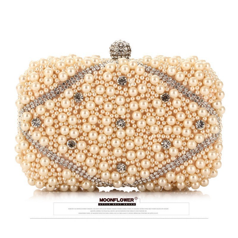 Роскошные вечерние клатчи с кр – обзор и цена Luxury Bags White