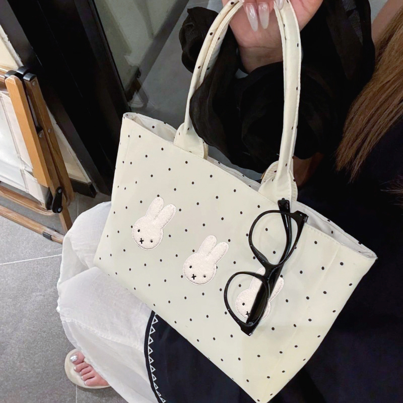Miffy Kawaii Черно-белая больш – обзор и цена Luxury Bags White
